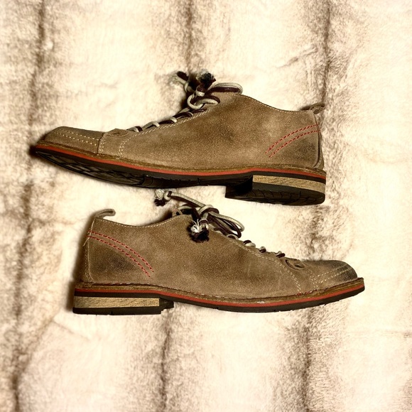 Leathe Suede Shoes lace-up T2 - Picture 7 of 11